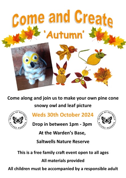 Friends of Saltwells Nature Reserve - Come and Create 'Autumn'